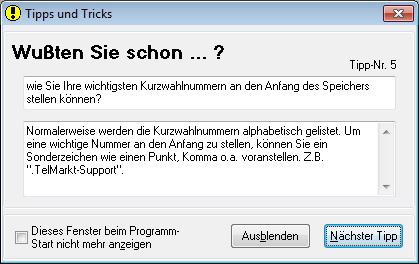 TelMarkt CRM Tipps und Tricks