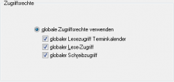 CRM TelMarkt Zugriffsrechte