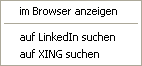 CRM TelMarkt Suchen Kontaktpersonen XING LinkedIn