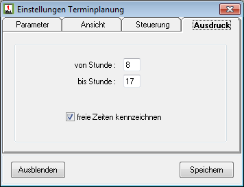 CRM TelMarkt Termine Ausdruck drucken